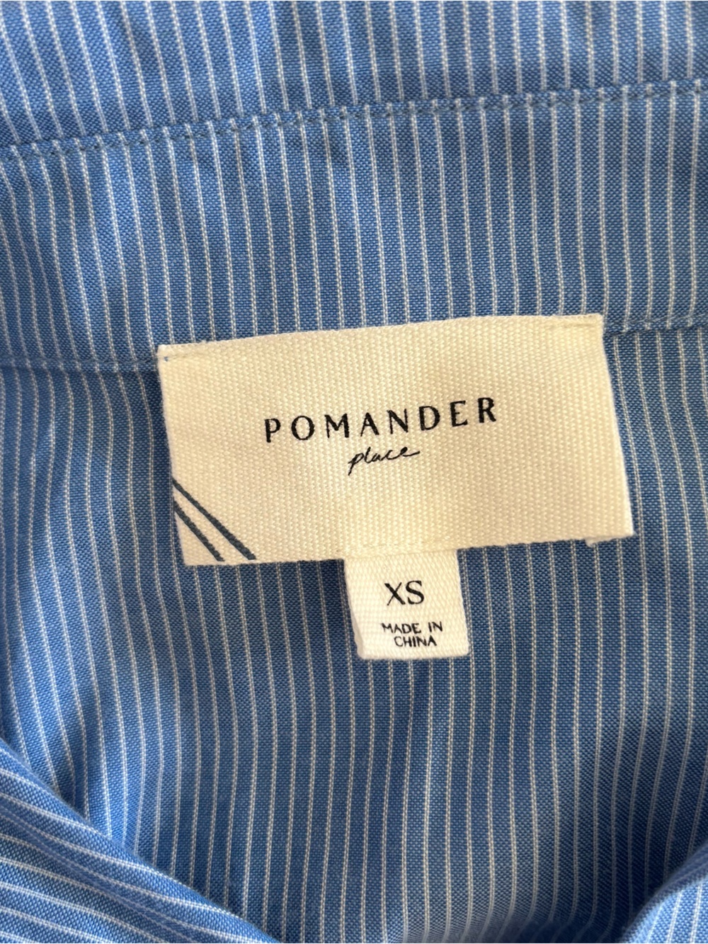 Pomander Place Blue Stripe Mckenna Dress - Picture 7 of 7